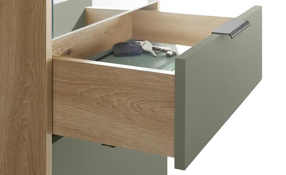 Kompaktgarderobe Rovereto, Detailansicht