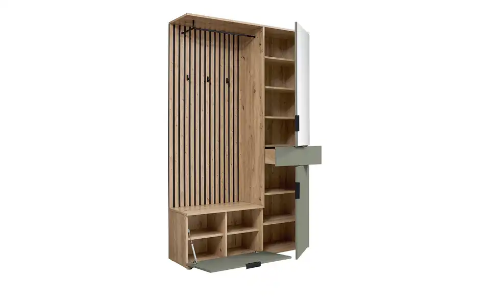 Kompaktgarderobe Rovereto, geöffnet