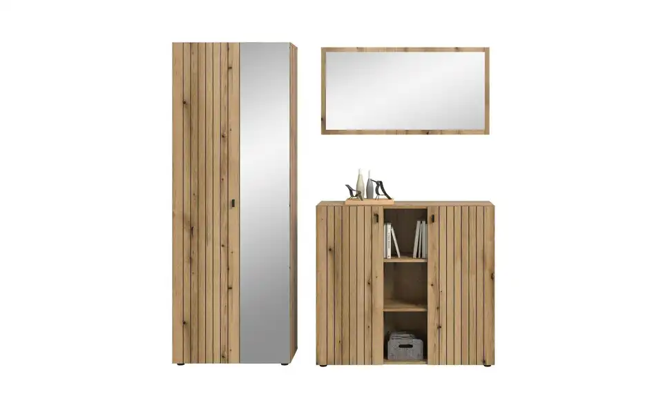 Garderobenkombination, Frontansicht