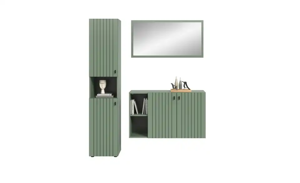 Garderobenkombination, Frontansicht