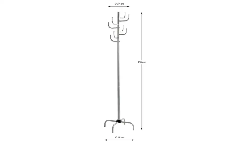 Garderobenständer, Bemaßung