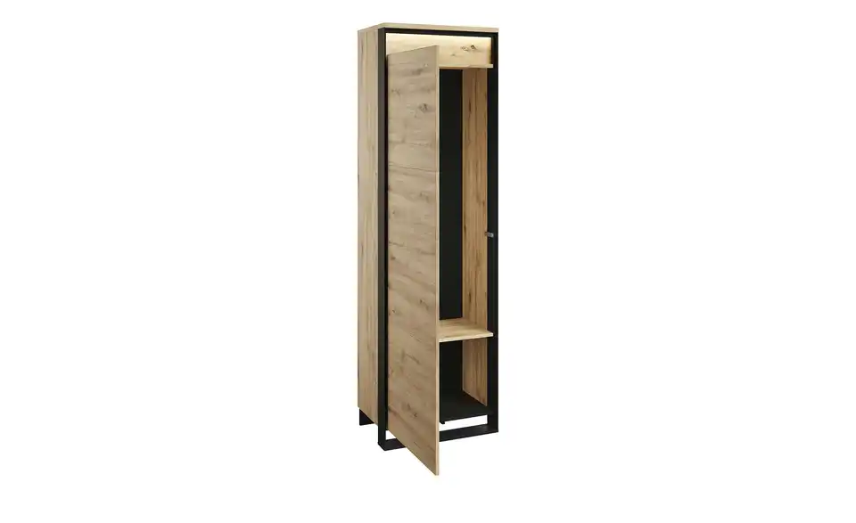 Garderobenschrank Garda, geöffnet