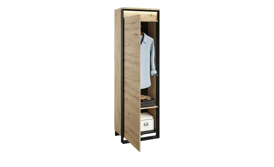 Garderobenschrank Garda, geöffnet