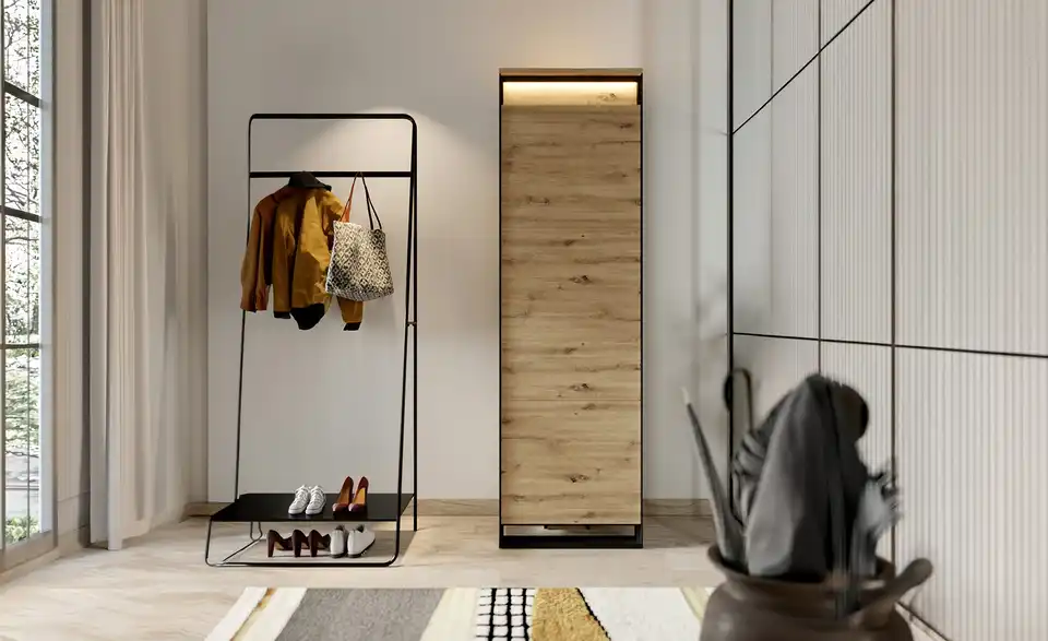 Garderobenschrank Garda, in Wohnsituation