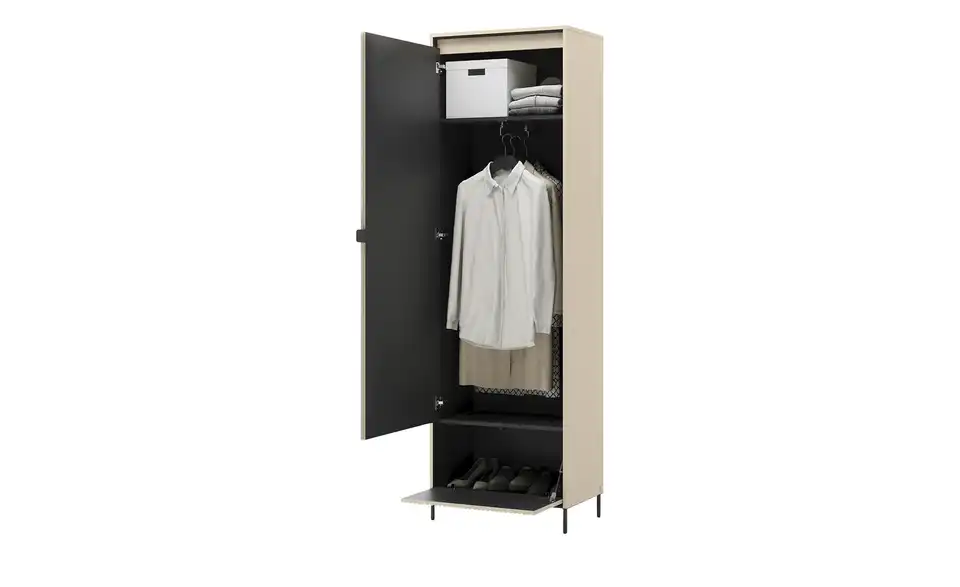 Garderobenschrank Torbole, geöffnet