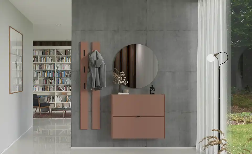 Hängeschuhschrank Soyo, in Wohnsituation