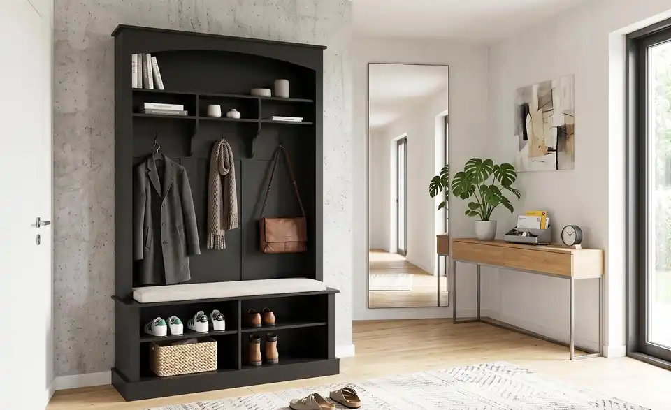 Kompaktgarderobe Rylath, in Wohnsituation