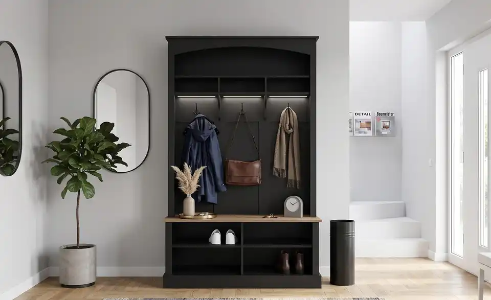 Kompaktgarderobe Rylath, in Wohnsituation