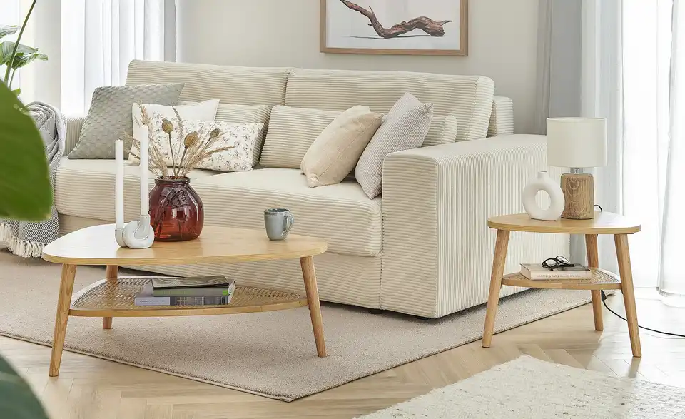 Big Sofa mit Schlaffunktion Branna, in Wohnsituation