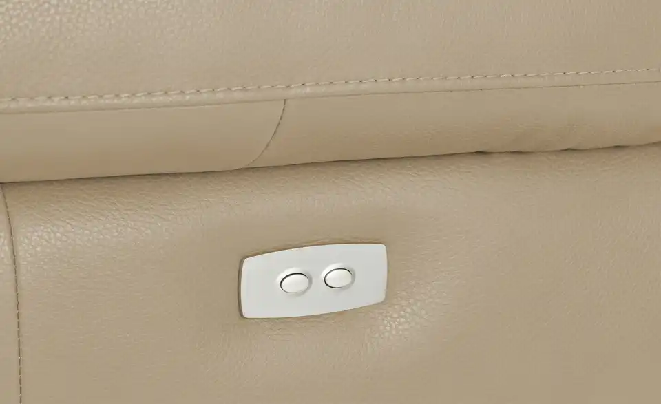 Wohnwert Sofa 3-sitzig Arianna mit elektrischer Relaxfunktion, Detailansicht