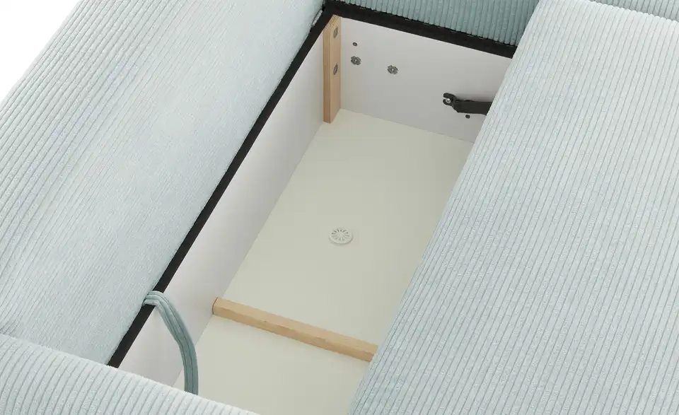 bobb Ecksofa mit Boxspringpolsterung Lisa de Luxe, Detailansicht
