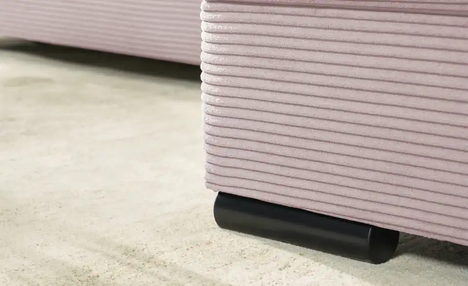 bobb Ecksofa Soumia in kuscheligem Cordstoff, Detailansicht