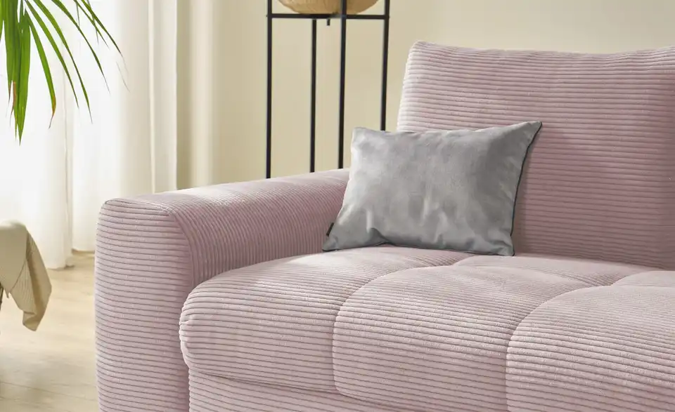 bobb Ecksofa Soumia in kuscheligem Cordstoff, Detailansicht
