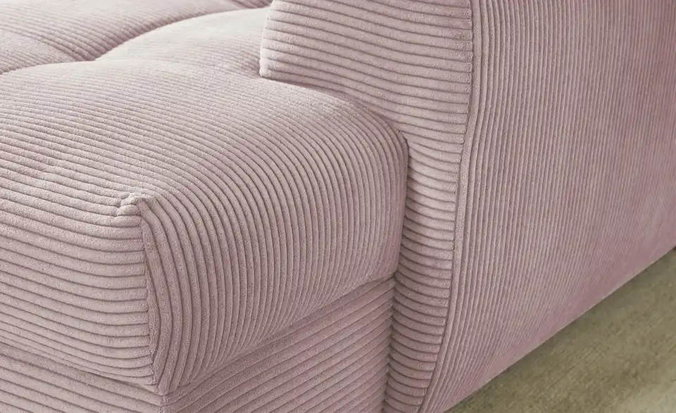 bobb Ecksofa Soumia in kuscheligem Cordstoff, Detailansicht