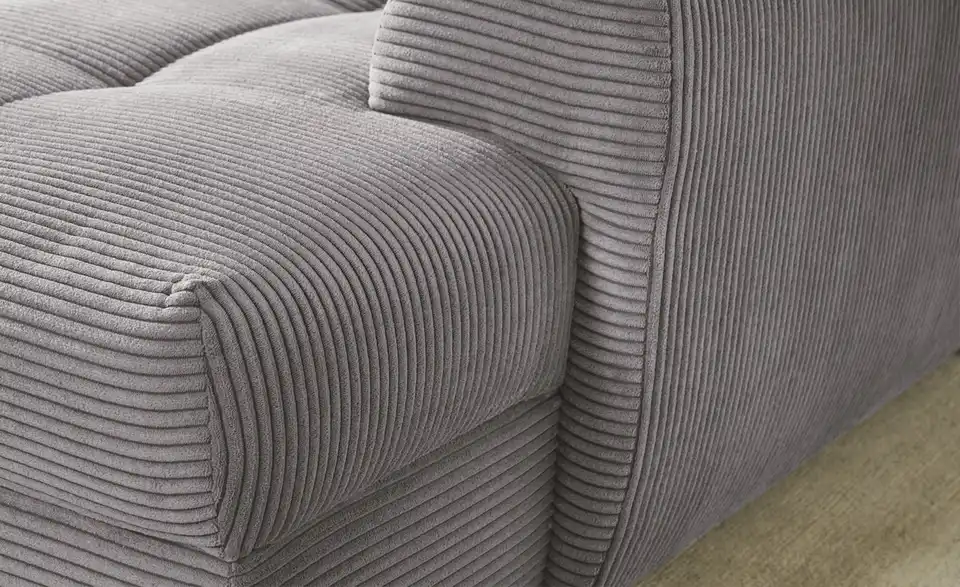 bobb Ecksofa Soumia in kuscheligem Cordstoff, Detailansicht