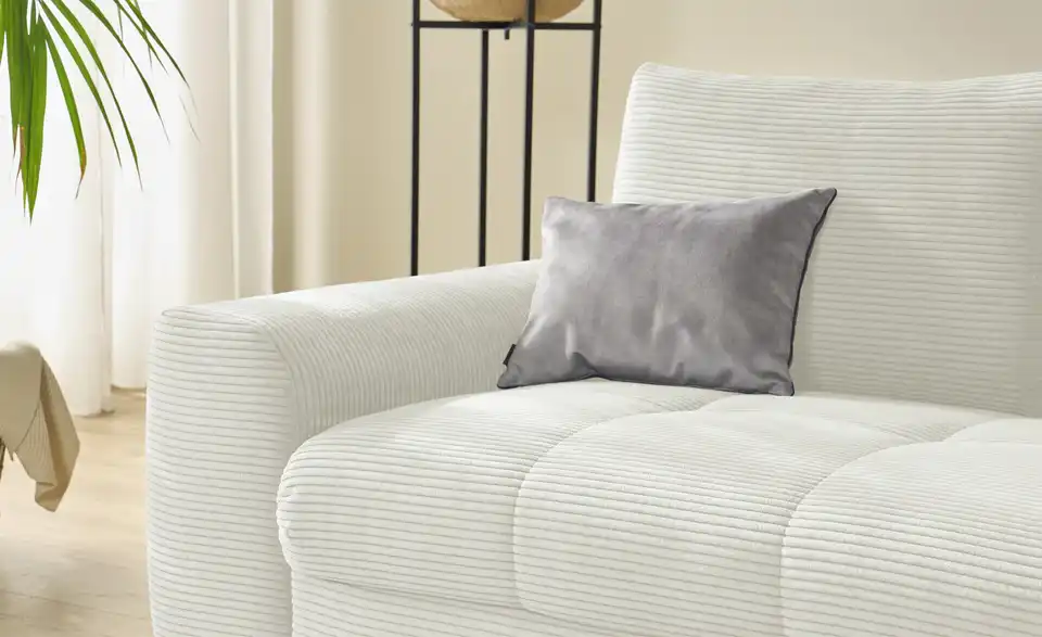 bobb Ecksofa Soumia in kuscheligem Cordstoff, Detailansicht