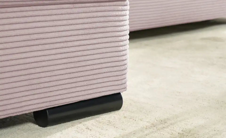 bobb Ecksofa Soumia in kuscheligem Cordstoff, Detailansicht