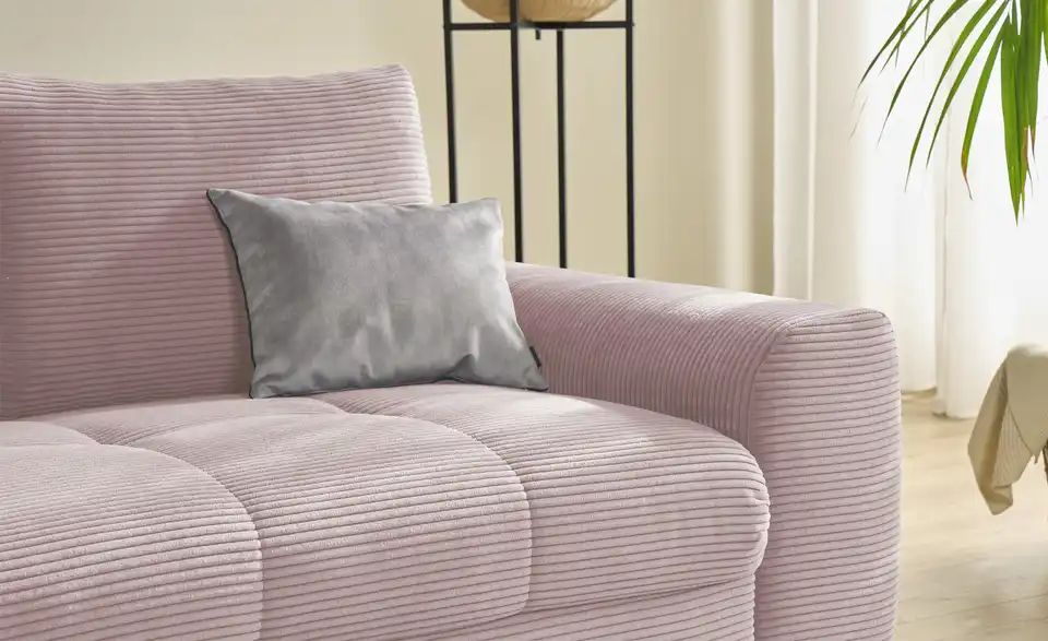 bobb Ecksofa Soumia in kuscheligem Cordstoff, Detailansicht