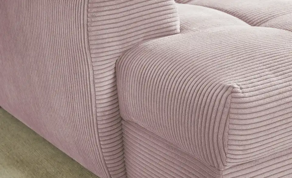 bobb Ecksofa Soumia in kuscheligem Cordstoff, Detailansicht