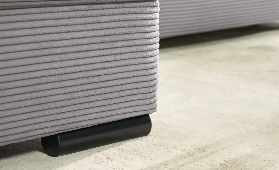 bobb Ecksofa Soumia in kuscheligem Cordstoff, Detailansicht