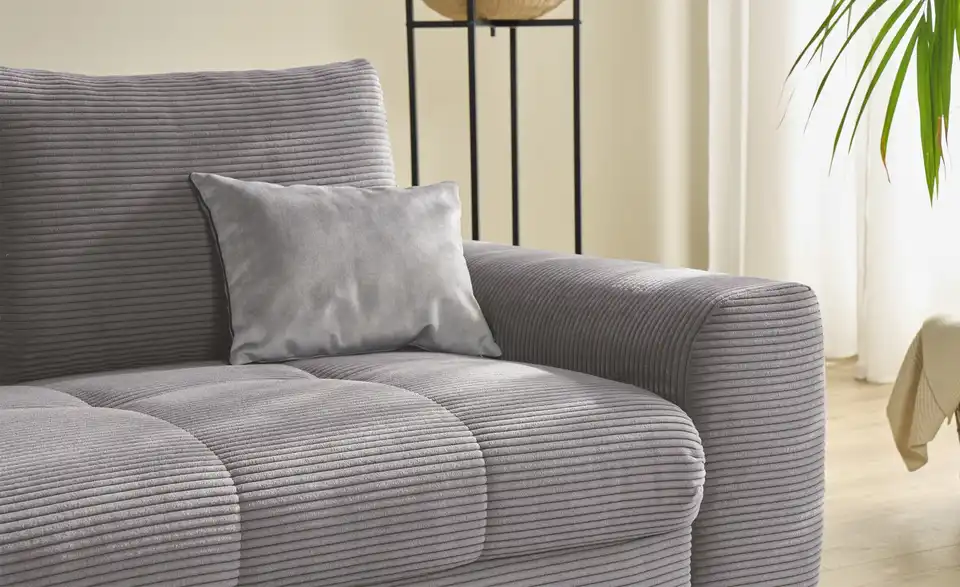 bobb Ecksofa Soumia in kuscheligem Cordstoff, Detailansicht
