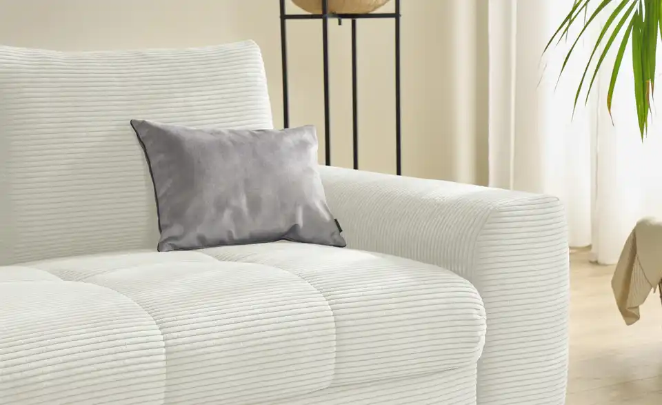 bobb Ecksofa Soumia in kuscheligem Cordstoff, Detailansicht