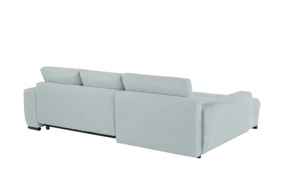 bobb Ecksofa Soumia in kuscheligem Cordstoff, Rückansicht