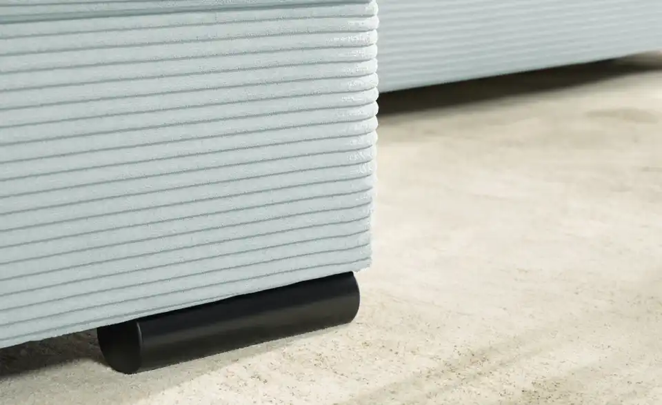 bobb Ecksofa Soumia in kuscheligem Cordstoff, Detailansicht