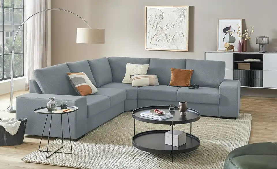 Ecksofa Renée, in Wohnsituation