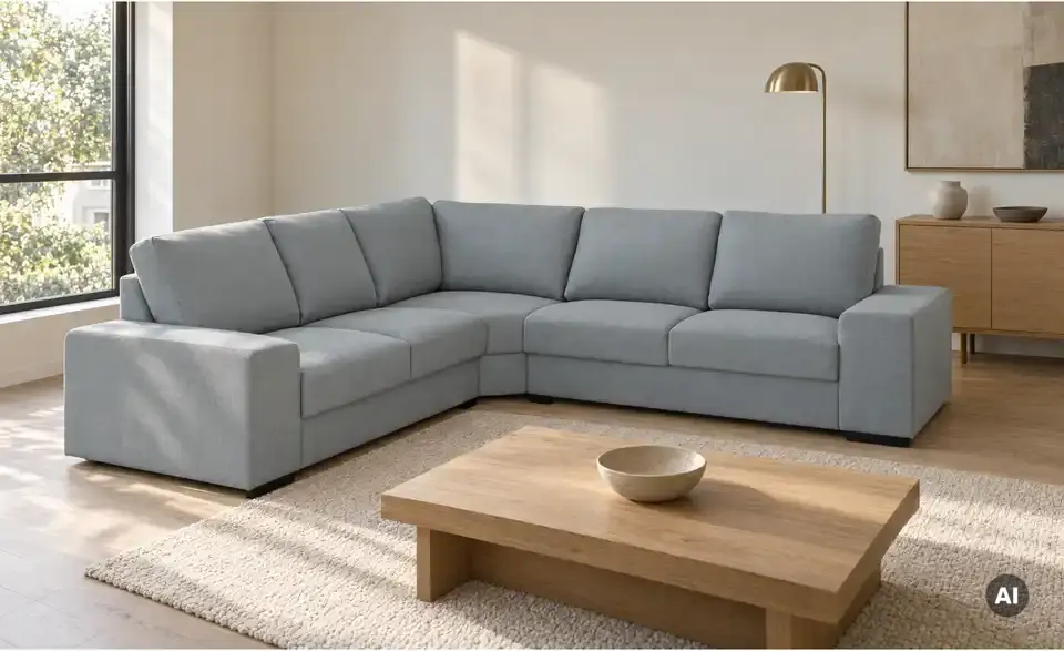 Ecksofa Renée, in Wohnsituation