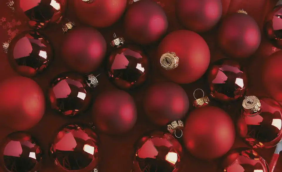 Weihnachtskugeln, 16er Set, in Wohnsituation