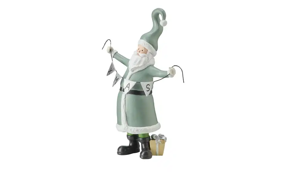 HOME STORY Deko Figur Weihnachtsmann, Perspektive