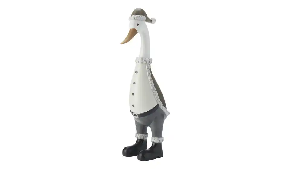 HOME STORY Deko Figur Weihnachtsgans, Perspektive