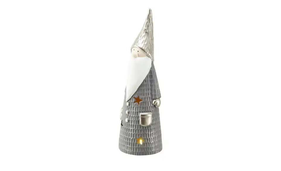 HOME STORY Deko LED Weihnachtsmann, Beleuchtet