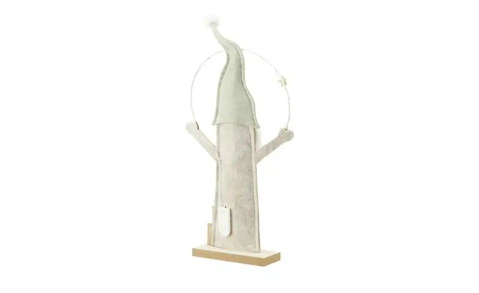 HOME STORY LED Figur Weihnachtsmann, Rückansicht