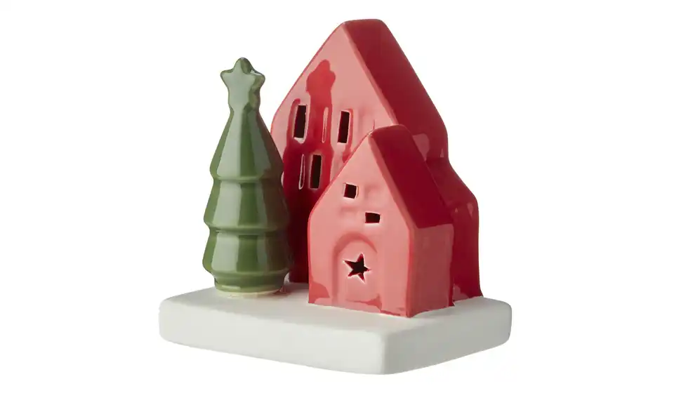 HOME STORY LED Objekt Häuser mit Tannen, Perspektive