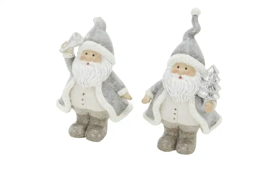 HOME STORY Deko Figur Weihnachtsmann, sortiert, Perspektive