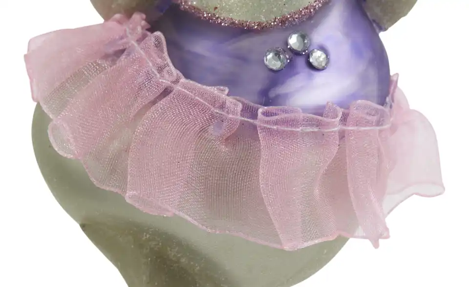 HOME STORY Weihnachtsbaumschmuck Nilpferd, Detailansicht