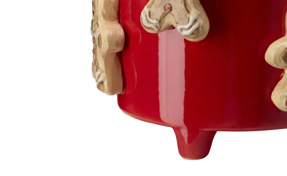 HOME STORY Übertopf Lebkuchenmännchen, Detailansicht