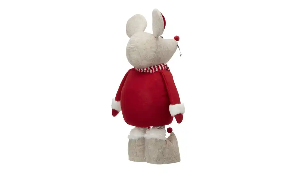 HOME STORY Weihnachtsfigur Maus, Rückansicht