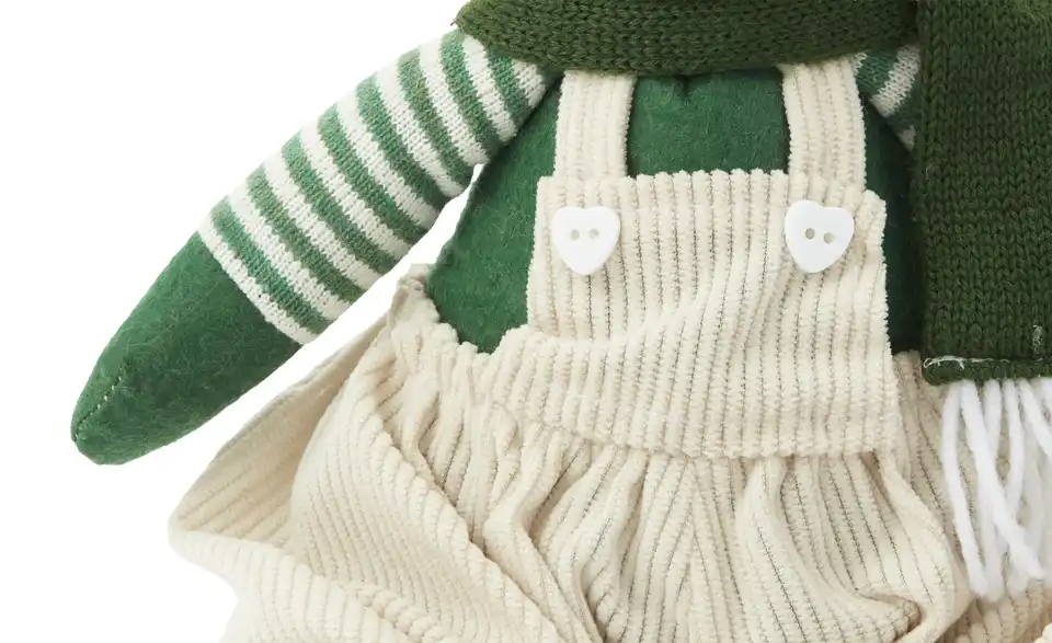 HOME STORY Weihnachtsfigur Bär, Detailansicht