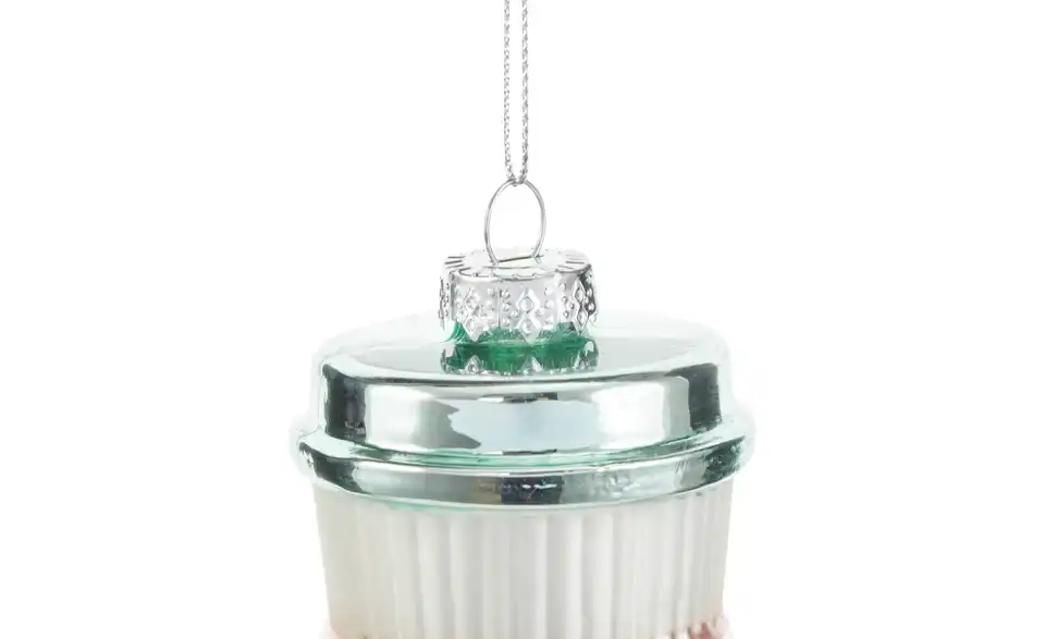 HOME STORY Weihnachtsbaumschmuck Kaffeebecher, Detailansicht