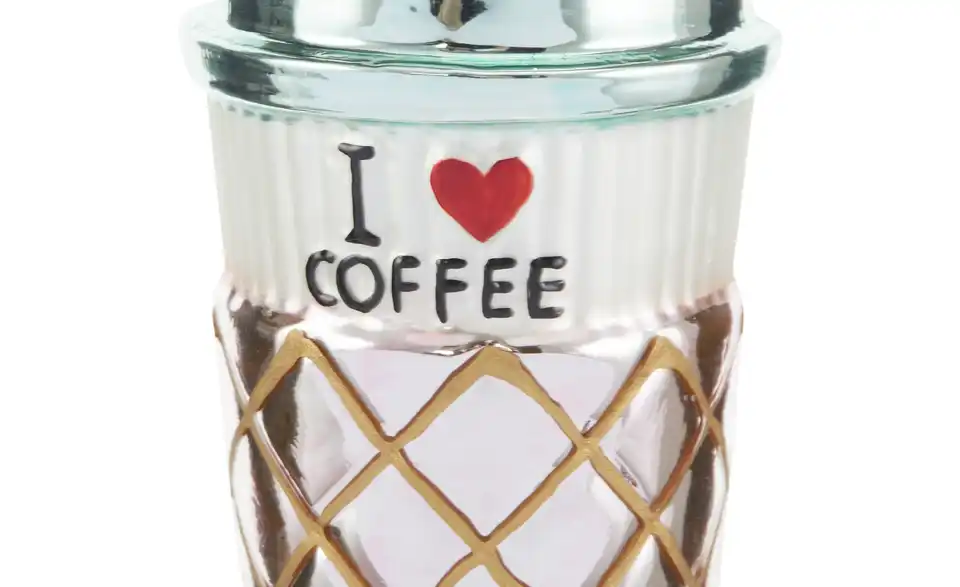 HOME STORY Weihnachtsbaumschmuck Kaffeebecher, Detailansicht