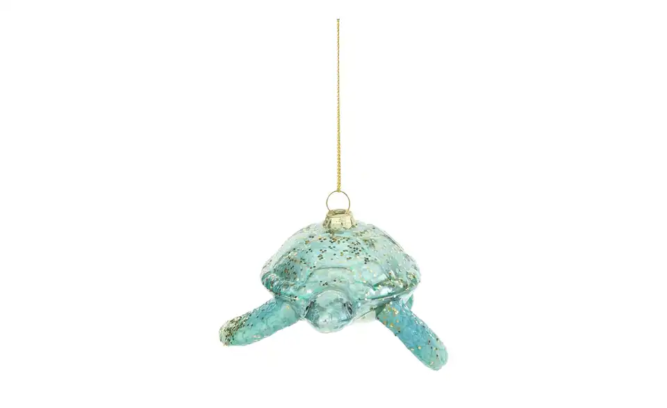 HOME STORY Weihnachtsbaumschmuck Schildkröte, Frontansicht