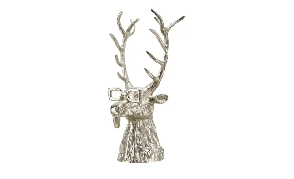 HOME STORY Figur Hirsch mit Pfeife, Perspektive