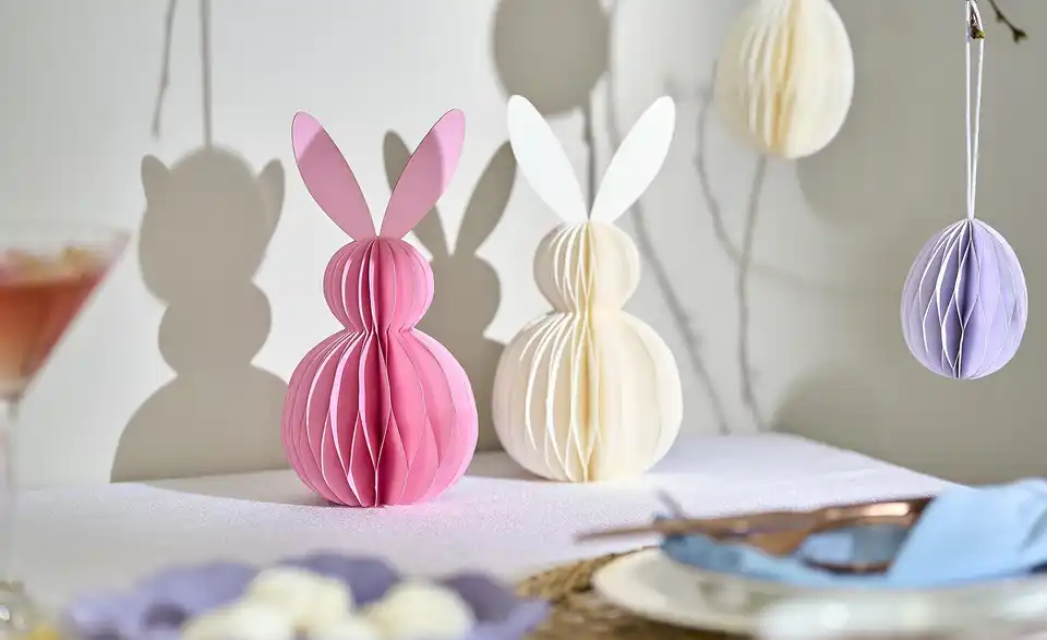 HOME STORY Waben-Osterhase, in Wohnsituation