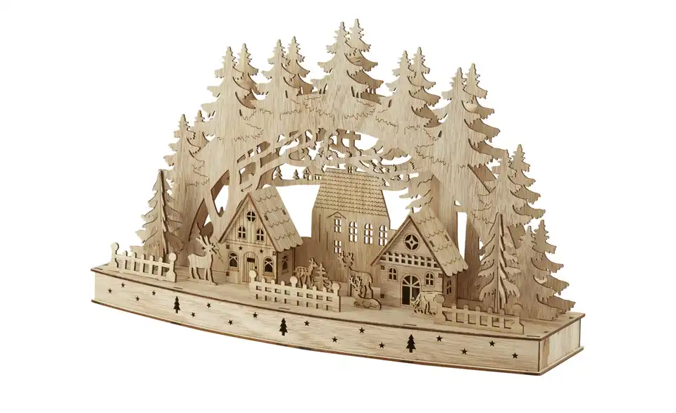 LED Holzlandschaft, Perspektive