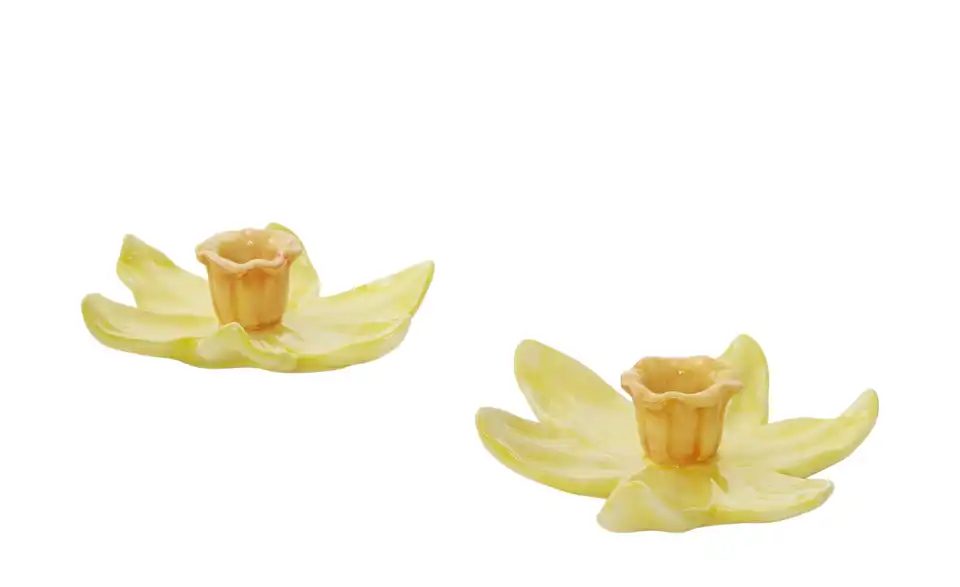 HOME STORY Kerzenhalter Blume, sortiert, Perspektive