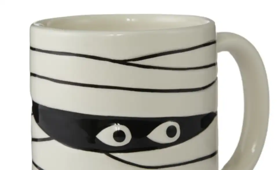 HOME STORY Tasse Mumie, Detailansicht