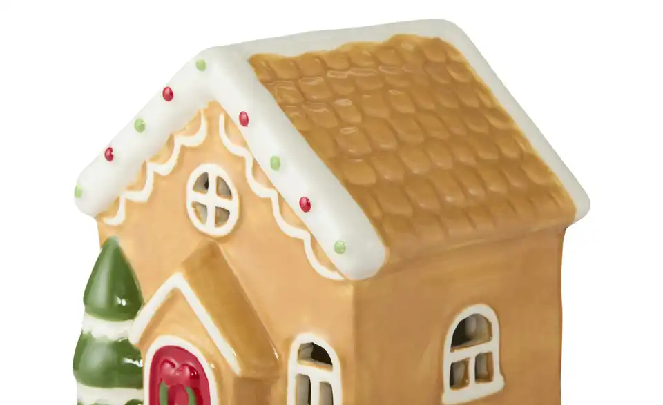 HOME STORY Deko Weihnachtshaus, Detailansicht